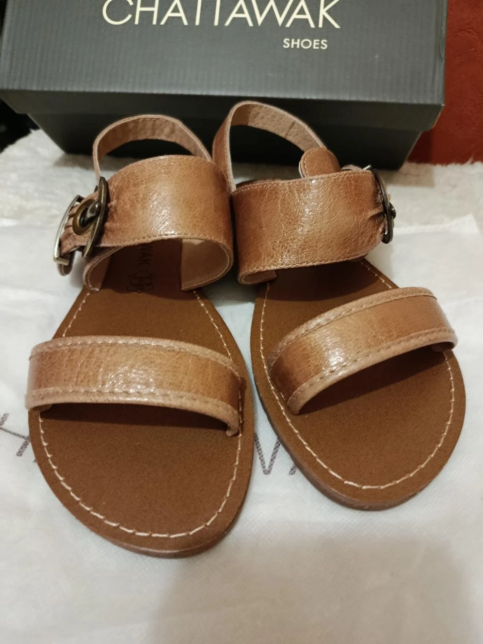 Chattawak leather sandals 38 – photo 3